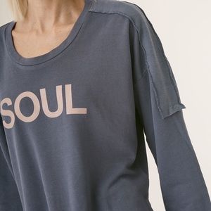 SoulCycle Crop Pullover Sweatshirt